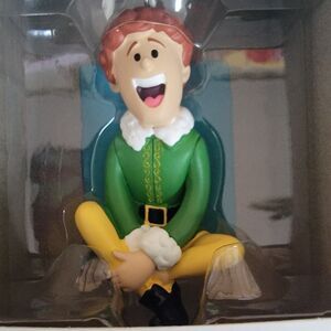 Buddy The Elf Singing Will Ferrell Hallmark Christmas Tree Ornament NEW
